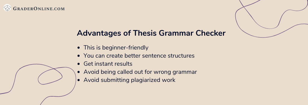 thesis grammar checker