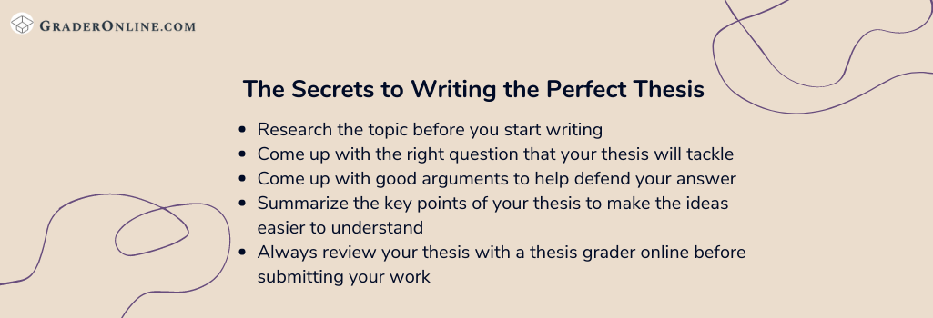 thesis checker